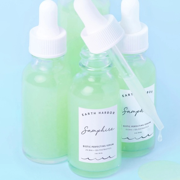 NWT Earth Harbor SAMPHIRE Biotic Perfecting Serum 1 oz/30 ml - Picture 4 of 5